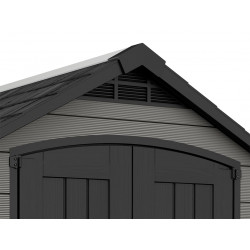 Keter 255235 Premier Shed Grey 7.5 x 9ft