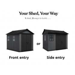 Keter 259689 Newton Plus Shed 9.5 x 7ft