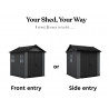 Keter 260264 Newton Plus Shed 7 x 7.5ft