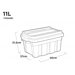 Keter 257323 Tuff Tote 11 litre