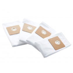 Nilfisk 107417195 Multi II Series Replacement Fleece Bags (Pack 4)