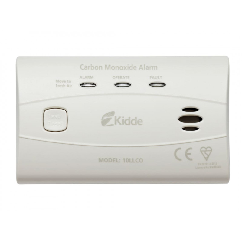 Kidde K10LLCO 10LLCO 10-Year Sealed Battery Carbon Monoxide Alarm
