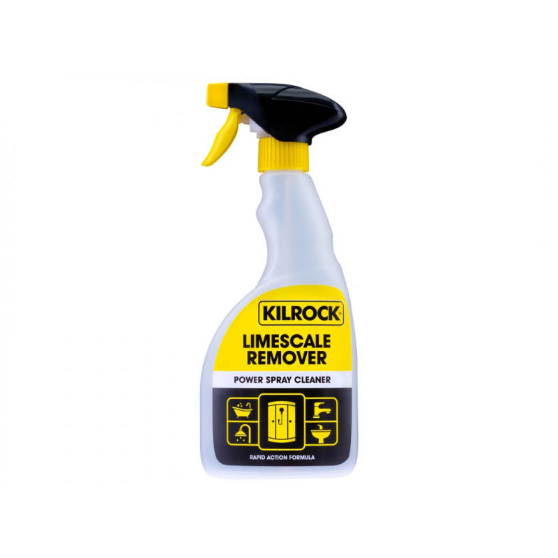 Kilrock POWERSPRAY Limescale Remover Power Spray Cleaner 500ml Trigger Spray Kilrock POWERSPRAY Limescale Remover Power Spray Cleaner 500ml Trigger Spray
