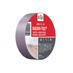 KIP® 222546 209 Premium Low Tack WASHI-TEC® Masking Tape 30mm x 50m
