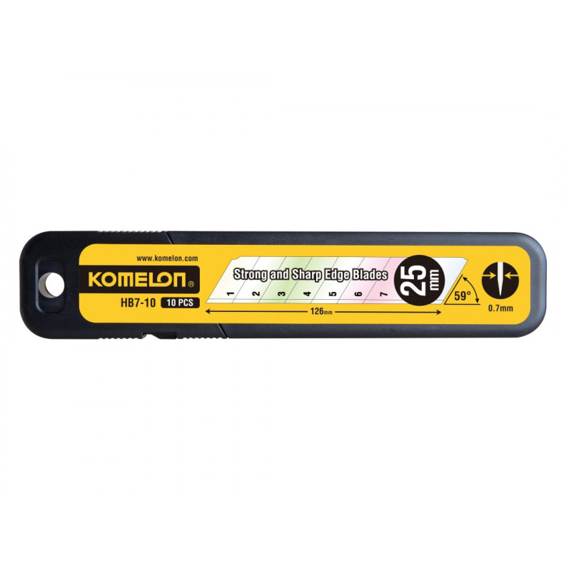 STANLEY® Hand Tools 0-11-325 Snap-Off Blades 25mm (Pack 10)