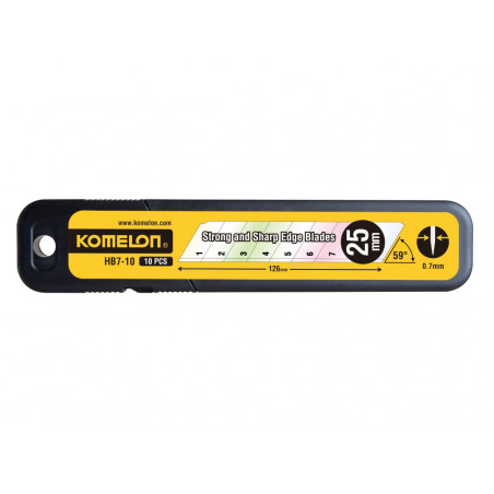 STANLEY® Hand Tools 0-11-325 Snap-Off Blades 25mm (Pack 10)