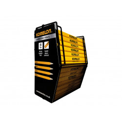 Komelon KCP200 HB Carpenter's Pencils Display of 200