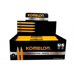 Komelon KCP72 HB Carpenter's Pencils Box of 72