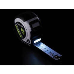 Komelon PLD85 LED LIGHT Tape Measure 8m/26ft (Width 25mm)