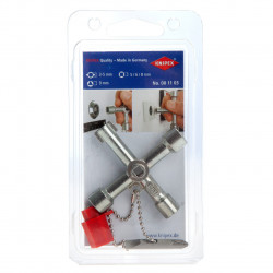 Knipex 00 11 03 Standard 7 Way Cabinet Control Key