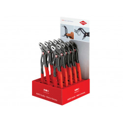 Knipex 00 18 01 V25 Cobra® Quickset Waterpump Pliers Counter Display (10 x KPX8721250)