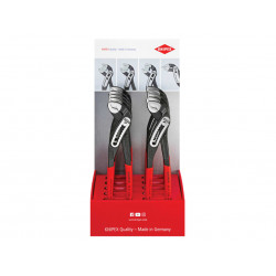 Knipex 00 18 01 V12 Knipex Alligator° Waterpump Pliers Counter Display (10 x KPX8801250)