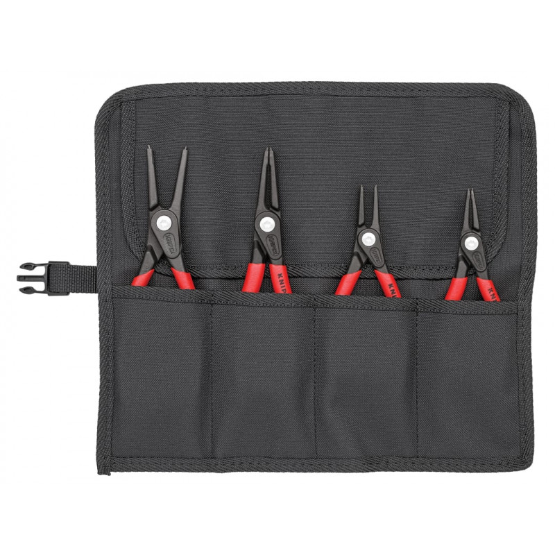 Knipex 00 19 57 Precision Circlip Pliers Set in Roll, 4 Piece Knipex 00 19 57 Precision Circlip Pliers Set in Roll, 4 Piece