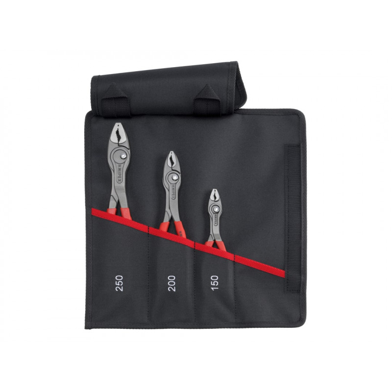 Knipex 00 19 61 V01 TwinGrip® Slip Joint Pliers Set, 3 Piece Knipex 00 19 61 V01 TwinGrip® Slip Joint Pliers Set, 3 Piece