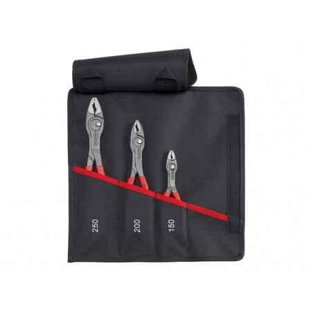 Knipex 00 19 61 V01 TwinGrip® Slip Joint Pliers Set, 3 Piece