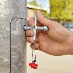 Knipex 00 11 03 Standard 7 Way Cabinet Control Key