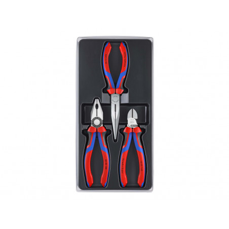 Knipex 00 20 11 Assembly Pack Pliers Set, 3 Piece