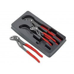 Knipex 00 20 09 V02 Cobra® Water Pump Pliers Set, 3 Piece