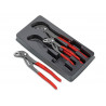 Knipex 00 20 09 V02 Cobra® Water Pump Pliers Set, 3 Piece