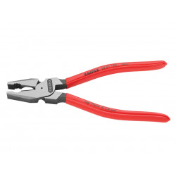 Knipex 02 01 180 SB 02 01 180 High Leverage Combination Pliers Plastic Coated Grip 180mm