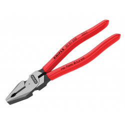 Knipex 02 01 200 SB 02 01 200 High Leverage Combination Pliers Plastic Coated Grip 200mm