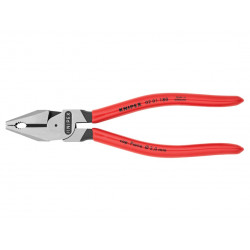 Knipex 02 01 180 SB 02 01 180 High Leverage Combination Pliers Plastic Coated Grip 180mm
