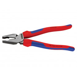 Knipex 02 02 225 SB 02 02 225 High Leverage Combination Pliers Comfort Handles 225mm