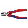 Knipex 02 02 200 SB 02 02 200 High Leverage Combination Pliers Comfort Handles 200mm
