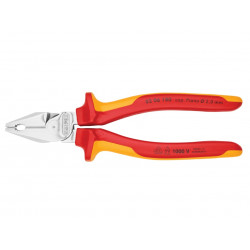 Knipex 02 06 180 SB 02 06 180 VDE High Leverage Combination Pliers 180mm