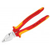 Knipex 02 06 225 SB 02 06 225 VDE High Leverage Combination Pliers 225mm