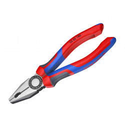 Knipex 03 02 180 SB 03 02 180 Combination Pliers Comfort Handles 180mm
