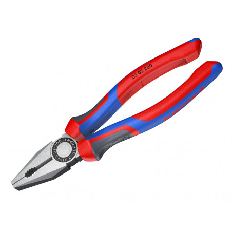 Knipex 03 02 200 SB 03 02 200 Combination Pliers Comfort Handles 200mm