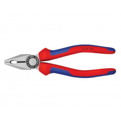 Knipex 03 02 180 SB 03 02 180 Combination Pliers Comfort Handles 180mm