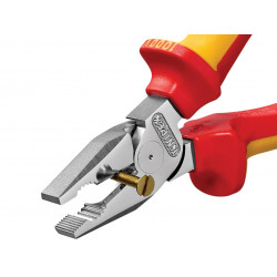 Knipex 02 06 180 SB 02 06 180 VDE High Leverage Combination Pliers 180mm