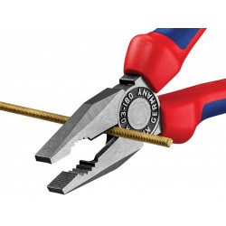 Knipex 03 02 180 SB 03 02 180 Combination Pliers Comfort Handles 180mm