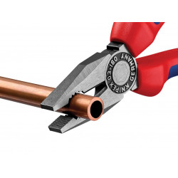 Knipex 03 02 180 SB 03 02 180 Combination Pliers Comfort Handles 180mm