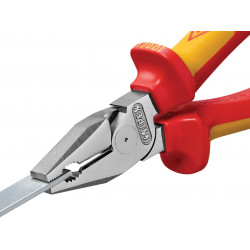 Knipex 02 06 180 SB 02 06 180 VDE High Leverage Combination Pliers 180mm