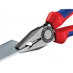 Knipex 03 02 180 SB 03 02 180 Combination Pliers Comfort Handles 180mm