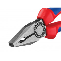 Knipex 03 02 180 SB 03 02 180 Combination Pliers Comfort Handles 180mm