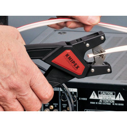 Knipex 12 64 180 Automatic Insulation Stripper for Flat Cable