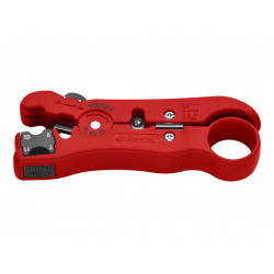 Knipex 16 60 06 SB 16 60 06 Wire Stripping Tool for Coax and Data Cable