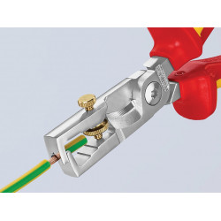 Knipex 13-66-180 SB 13 66 180 StriX® Insulation Stripper with Cable Shears 180mm