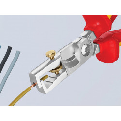 Knipex 13-66-180 SB 13 66 180 StriX® Insulation Stripper with Cable Shears 180mm