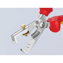 Knipex 13-66-180 SB 13 66 180 StriX® Insulation Stripper with Cable Shears 180mm