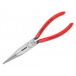 Knipex 26 11 200 SB 26 11 200 Snipe Nose Side Cutting Pliers Plastic Coated Grips 200mm (8in)