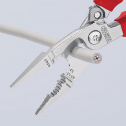 Knipex 13 96 200 SB 13 96 200 VDE Multifunctional Installation Pliers with Opening Spring 200mm