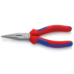 Knipex 25 02 160 SB 25 02 160 Snipe Nose Side Cutting Pliers Comfort Handles 160mm