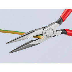 Knipex 25 01 160 SB 25 01 160 Snipe Nose Side Cutting Pliers Plastic Coated Grip 160mm