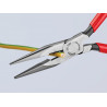 Knipex 25 01 160 SB 25 01 160 Snipe Nose Side Cutting Pliers Plastic Coated Grip 160mm