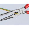 Knipex 26 11 200 SB 26 11 200 Snipe Nose Side Cutting Pliers Plastic Coated Grips 200mm (8in)